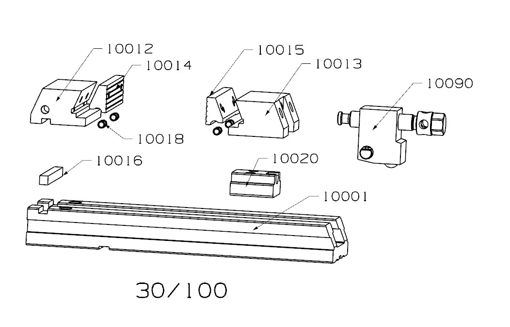 MORDAZA FORZA PERFECT NO GUIADA
